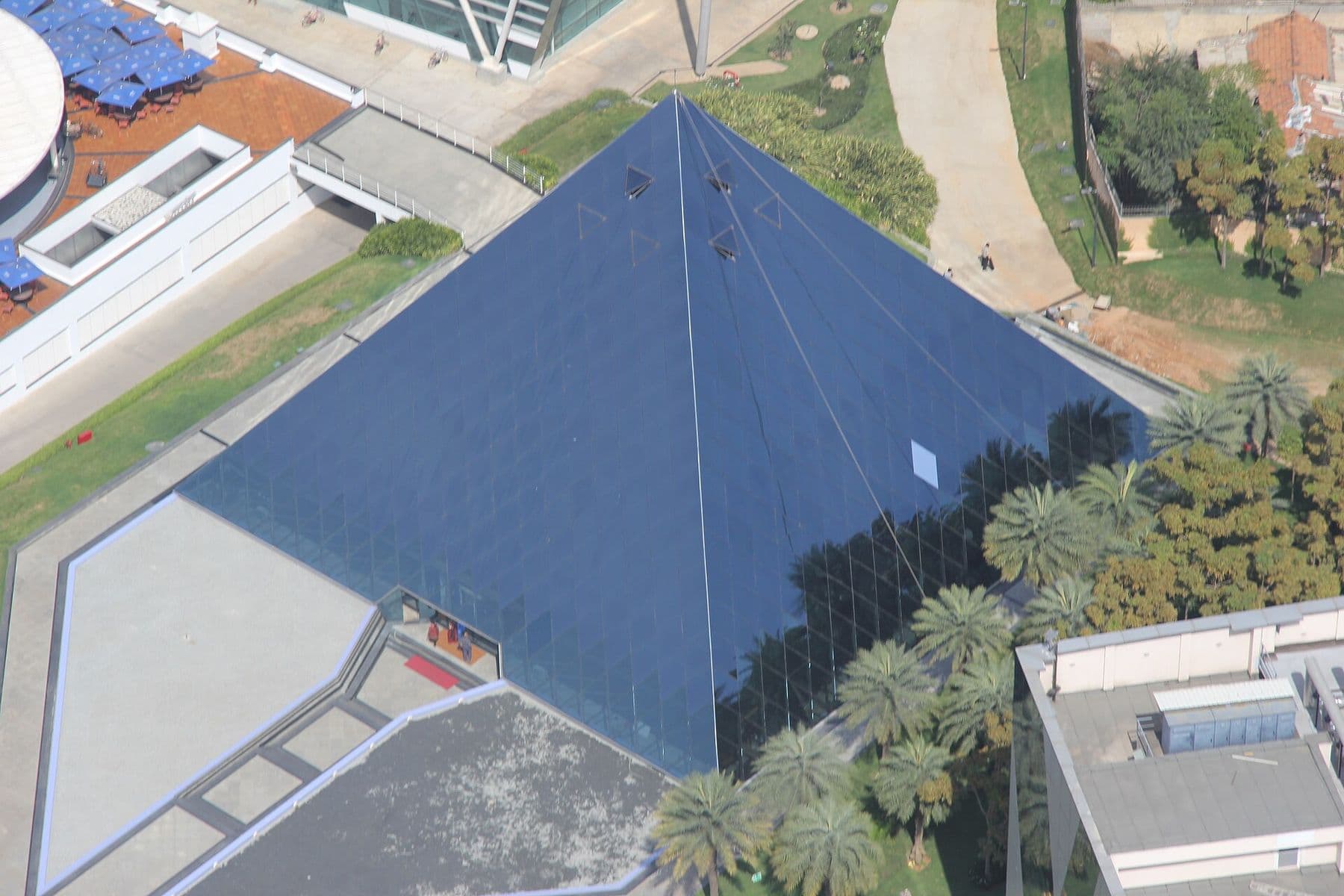 The Glass Pyramid, Infosys campus, Electronic City